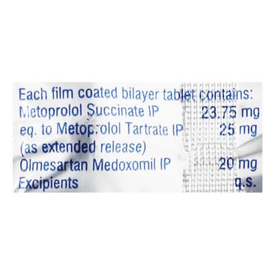Olvance M 25mg Tablet 10'S - Hypertension-Ang