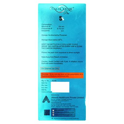 TRICHODENSE PRO 5% Topical Solution 60ml - Hair Loss-Oth