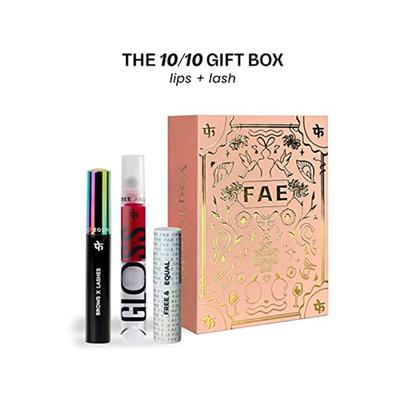 Fae Beauty Gift Box, The Ten On Ten Gift Box (Glaws Gloss + Modern Matte Lipstick + Brash) 20 gm - Lip Stains & Tints