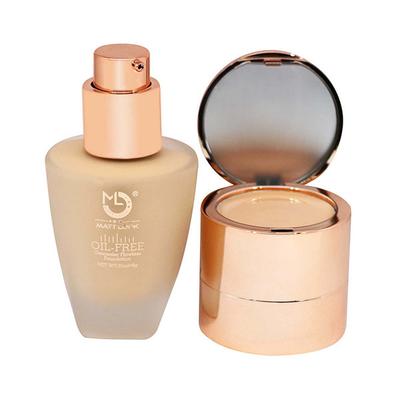 Matt Look Oil Free Concealer Flawless Foundation -03 Natural (35ml+8gm) - Foundation