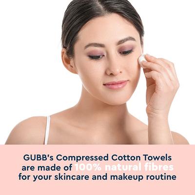 Gubb Cotton Colored Balls 50S 110gm 2's - Facial Wipes & Tissues