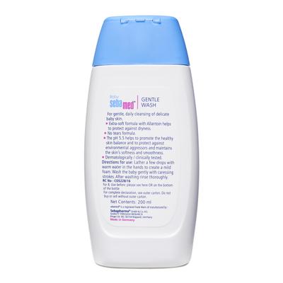SEBAMED BABY GENTLE Wash 200ml - Baby Body Wash