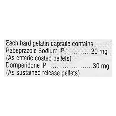 Nuloc D 20/30mg Capsule 10'S - Ulcer/Reflux/Flatulence-Aaa
