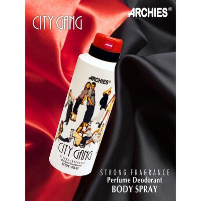 Archies City Gang Body Spray - Pack of 4 x 175 ml - Women Perfumes (Edt/Edp)