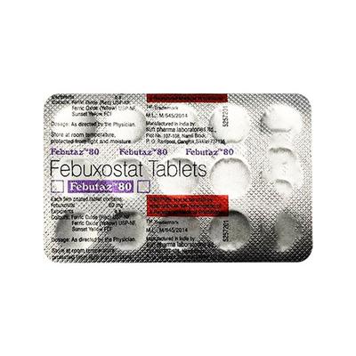 FEBUTAZ 80 Tablet 15's - Gout