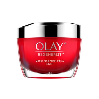 Olay Night Cream- Regenerist Micro Sculpting Cream 50gm - Face Moisturizers