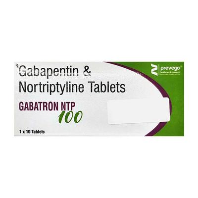 GABATRON NTP 100 Tablet 10's - Neuropathic Pain-Dru