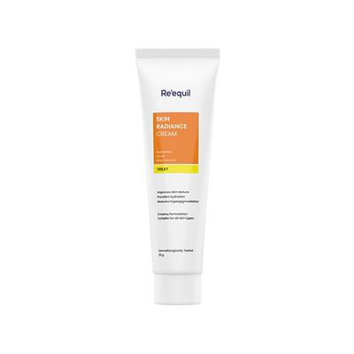 Reequil Skin Radiance Cream For Niacinamide Arbutin White Curcumin 30 gm - Face Creams