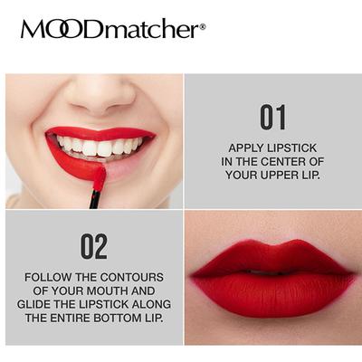Fran Wilson Moodmatcher Liquid Matte Red Rush 2 ml - Liquid Lipsticks