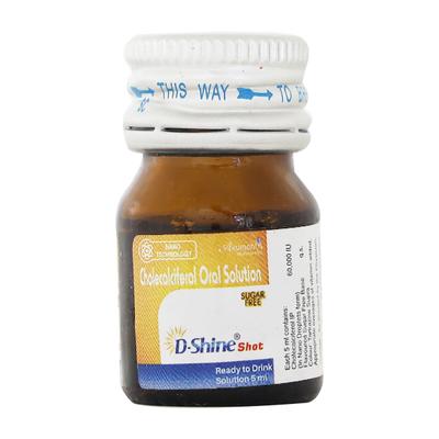 D Shine Shot Sugar Free Oral Solution 5ml - Supplements-Vam