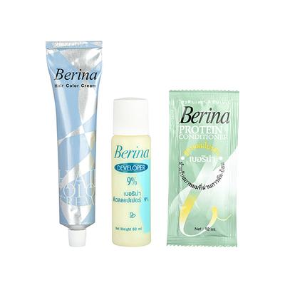 Berina A8 Bergundy Hair Color Cream 60 gm - Crème