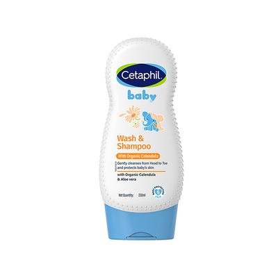 Cetaphil Baby Gentle Wash with organic calendula 230 ml - Baby Body Wash
