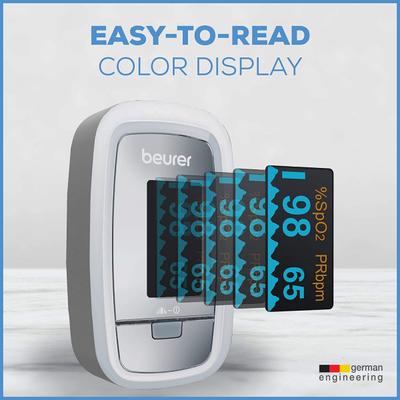 Beurer Pulse Oximeter (PO 20) - Thermometer & Oximeter