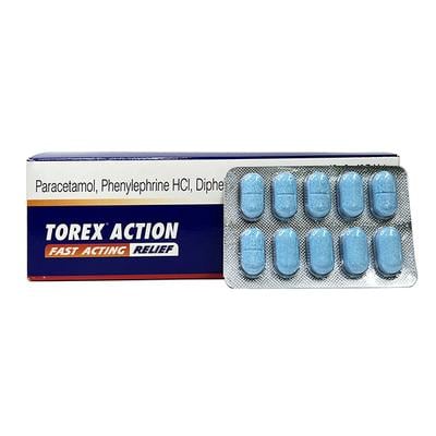 TOREX ACTION Tablet 10's - Pain relief-Nsa