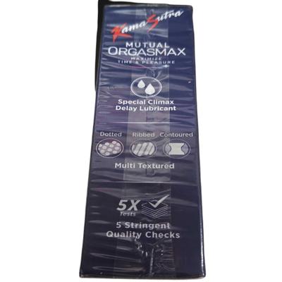 Kamasutra Mutual Orgasmax Condoms 12's - Plain/Flavoured Condoms