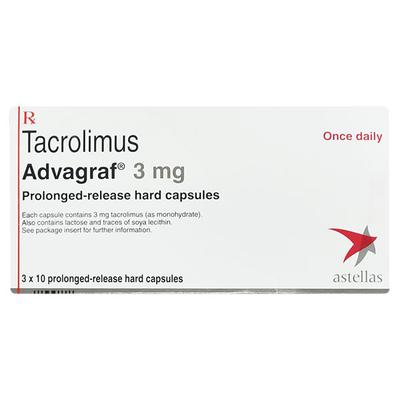 ADVAGRAF 3mg Capsule 10's - Auto Immune Disease-Imm