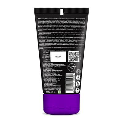 Wow Life Science Activated Charcoal Face Mask - Peel Off 100 ml - Face Packs