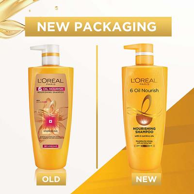 L'Oreal Paris 6 Oil Nourish Shampoo 704 Gm - Shampoos