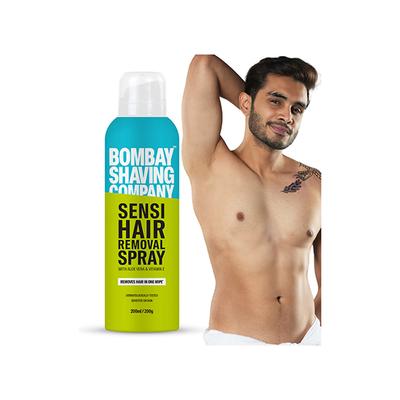 Bombay Shaving Company Sensi Hair Removal Spray For Men, Painless & Irritation Free Spray 200ml 2's - Hair Removal Cream