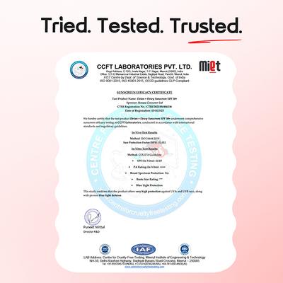 Aqualogica Detan + Dewy Sunscreen Cherry Tomato & Hyaluronic Acid SPF 50+ PA++++/UVA/UVB 50gm - Face Sunscreen