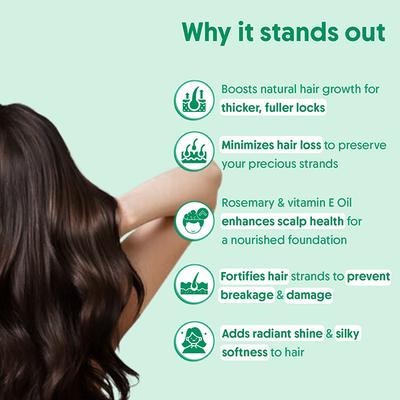 Aravi Organic 100% Pure Rosemary Lavender Hair Growth Carrier Hair Oil 200 ml - Hair Oils