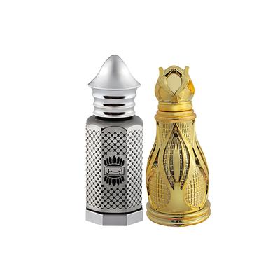 Ajmal Asher Concentrated Perfume Oil Oriental Attar And Khofooq Concentrated Perfume Oil Woody Oudhy Attar 30 ml - Deodorants/Roll-Ons