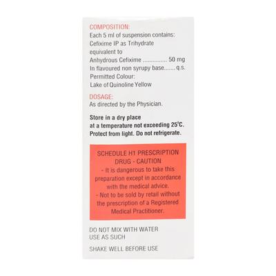 ZIFI READYMIX 50mg Oral Suspension 60ml - Bacterial Infections-Cep