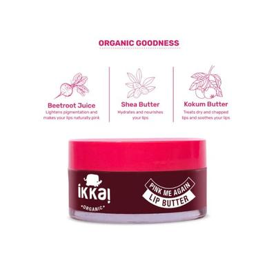 IKKAI Pink Me Again Lip Butter 20 gm - Lip Balms
