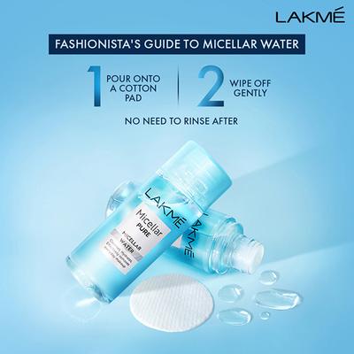 Lakme Micellar Water for Makeup Removal 200 ml - Make Up Removers