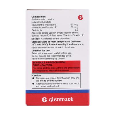 INDAMET 80 Capsule 15's - Asthma/COPD-Ast