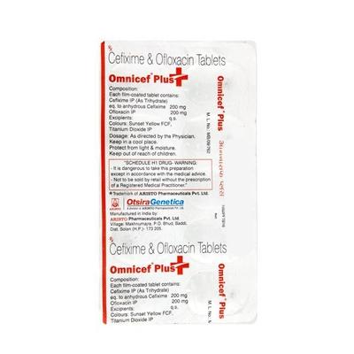 Omnicef Plus Tablet 10'S - Bacterial Infections-Cep
