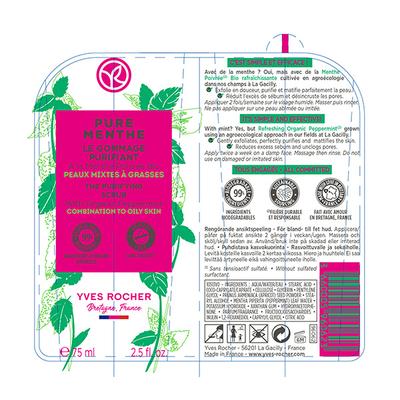 Yves Rocher Pure Menthe The Purifying Scrub 75 ml - Scrubs & Exfoliants