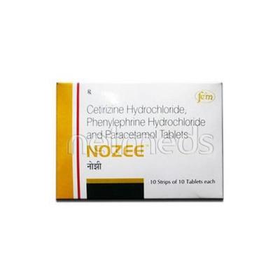 Nozee Tablet 10'S - Cough And Cold-Cou