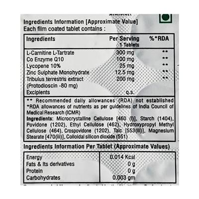 Progenix Tablet 10'S - Supplements-Ent