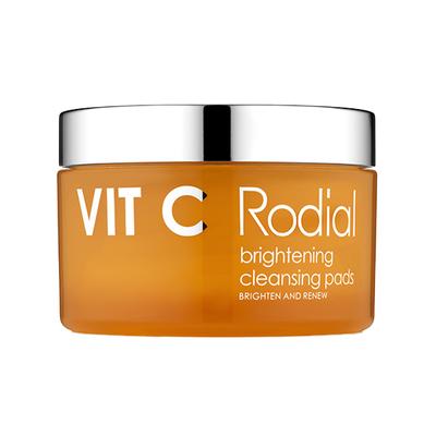 Rodial Vit C Cleansing Pads-Exfoliating, Firming & Glow-Boosting with Fruit AHAs & Salicylic Acid 75 ml - Facial Wipes & Tissues