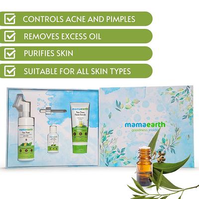 Mama earth Tea Tree Goodness Kit - Facial Kits