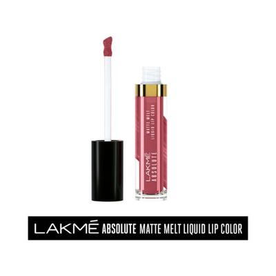 Lakme Absolute Matte Melt Liquid Lip Color Nude Sensation 6 ml - Liquid Lipsticks