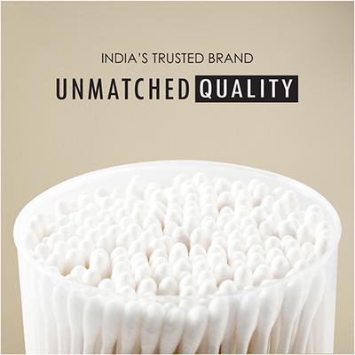 Tulips Paper Stick Cotton Buds - Jar 200's - Cotton Buds & Balls