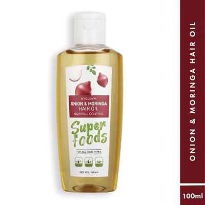 MyGlamm Superfoods Onion & Moringa-Hair Oil 100 ml - Hair Oils