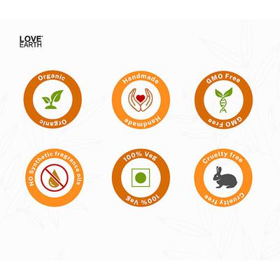 Love Earth Vitamin C Face Wash With Pure Vitamin C, Ashwgandha & Aloe Vera Extracts 100 ml - Shower Gels & Body Wash