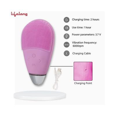Lifelong Facial Cleansing Massager Brush LLM342 1's - Massagers