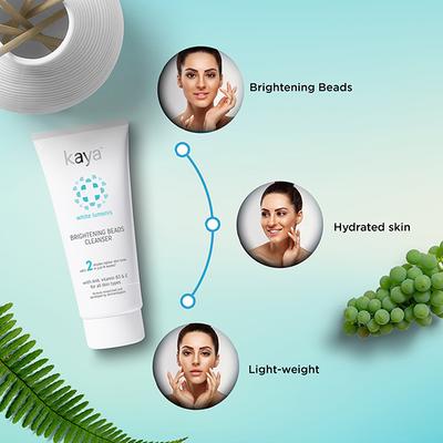 Kaya Brightening Beads Cleanser 50 ml - Face Wash & Cleansers