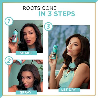 L'Oreal Paris Magic Retouch Instant Root Concealer Spray Dark Brown 75ml - Hair Sprays & Mists