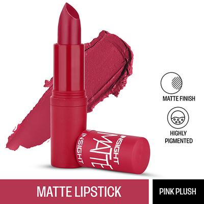 Insight Cosmetics Matte Lipstick - Pink Plush 4.2 gm - Lipsticks