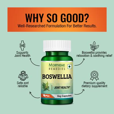 Morpheme Remedies Boswellia 500 mg Veg Capsule 60's - Vital Health