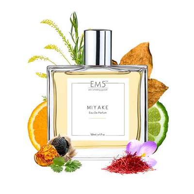 EM5 Miyake Perfume for Men - Eau de Parfum Spray, Citrus Woody Fresh Spicy 50 ml - Men Perfumes (Edt/Edp)