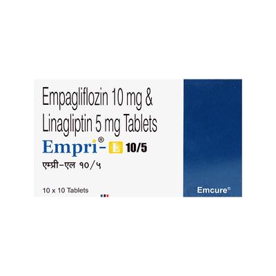 EMPRI L 10/5 Tablet 10's - Diabetes-Ant
