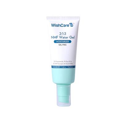 Wishcare 2.1.3 NMF Oil Free Water Gel Moisturizer for Oily & Acne Prone Skin with Niacinamide (50ml) - Face Moisturizers