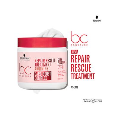 Schwarzkopf Professional Bonacure Repair Rescue Treatment with Arginine and Vegan Keratin 500 ml - Hair Masks & Packs