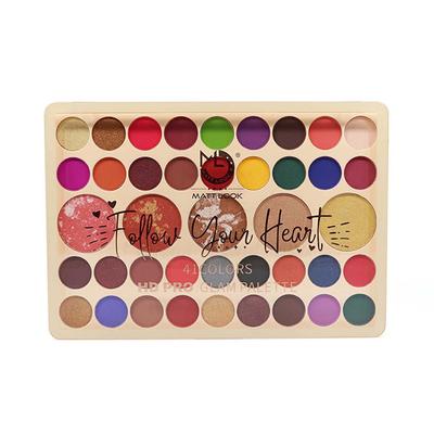 Matt Look 41 Colours HD Pro Glam Palette, Multicolor - 1 41.6 gm - Face Palettes